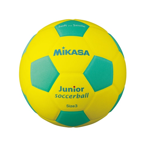 ｼﾞｭﾆｱｻｯｶｰ3号 Eva 約150g 黄 緑 Ns サッカーショップkamo