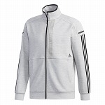 M adidas 24/7 ヘザー ウォームアップジャケット ミディアム