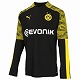 BVB 1/4 ジップ トレーニング トッフ
