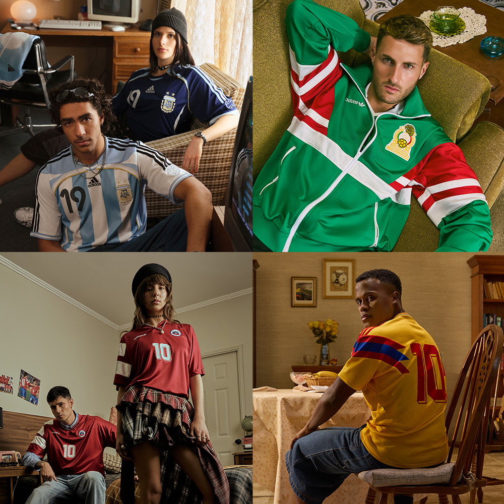アディダスの各国代表アパレルコレクション『Bring Back』