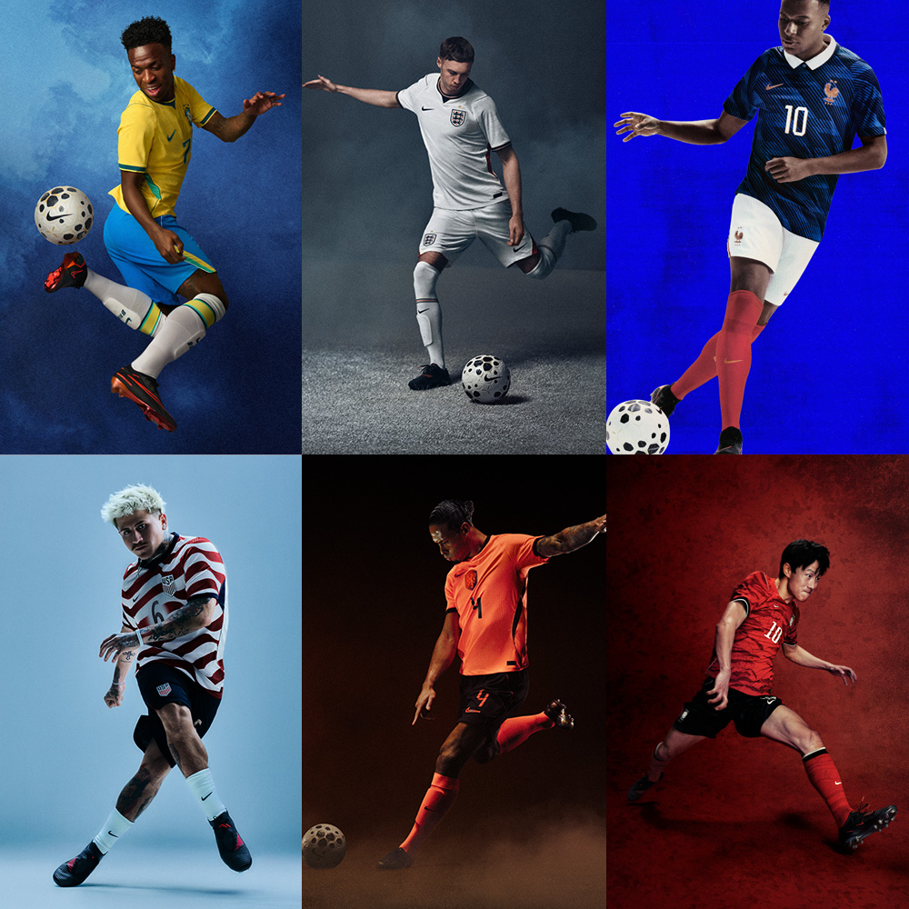 ナイキ「2026 各国代表ユニフォーム」