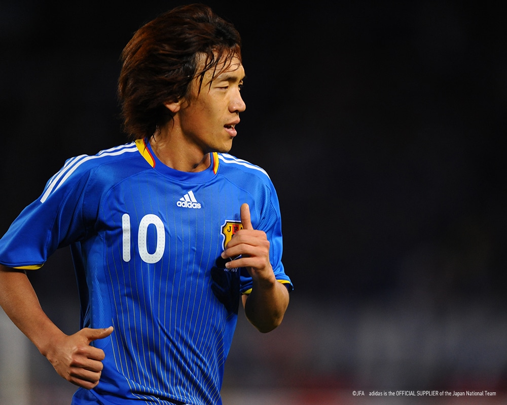 買取り実績 adidas 2010 サッカー日本代表 ユニフォーム 稲本選手