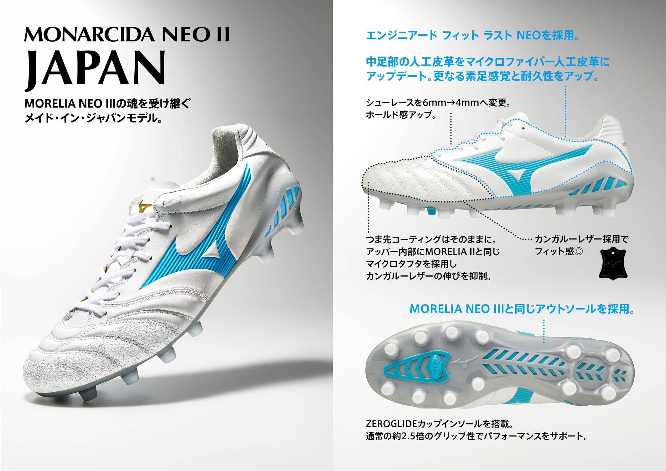 Monarcida Neo2 モナルシーダ ネオ2 ミズノ サッカーショップkamo
