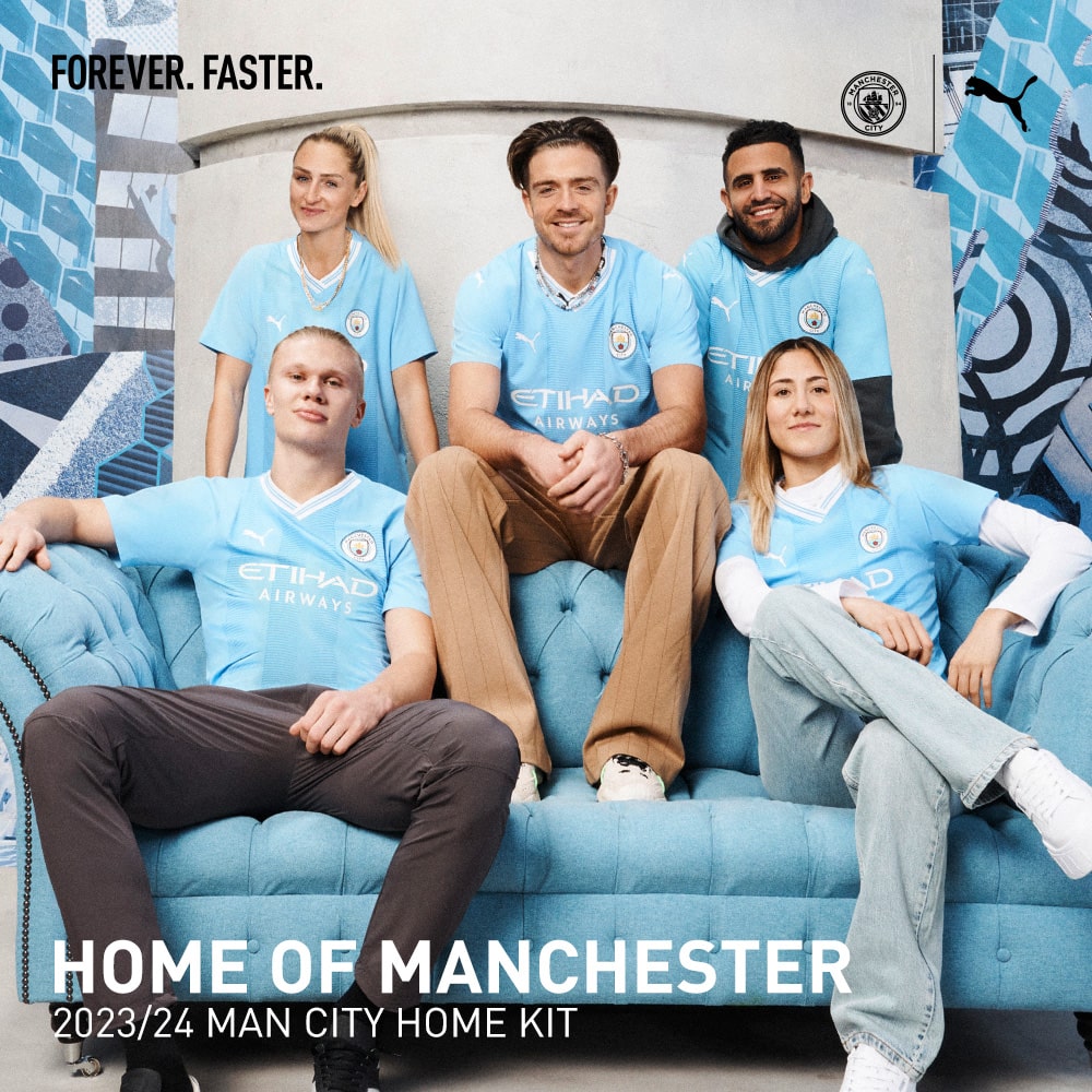 PUMA マンチェスターシティ ジャージ ウェア manchester city