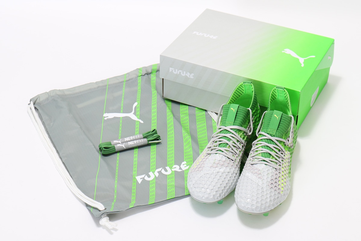 フューチャー 18.1 NETFIT FG/AG プーマ(puma) サッカースパイク ディープラグーン×プーマホワイト×グリーンゲッコ  (104488-04) : 104488-04 : フジスポYahoo店 - 通販 - Yahoo!ショッピング