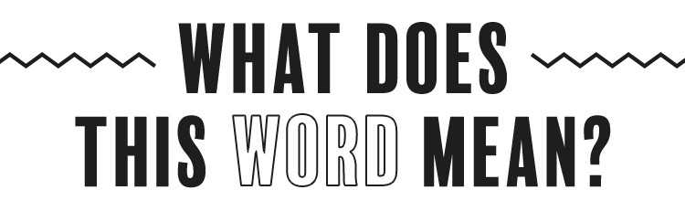 What does this word mean?