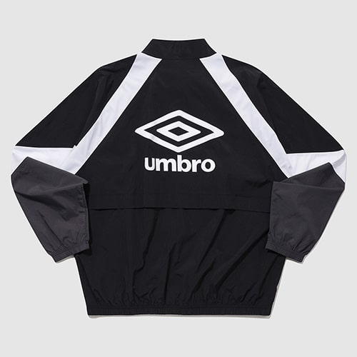 COLOR BLOCK STAND-NECK JACKET