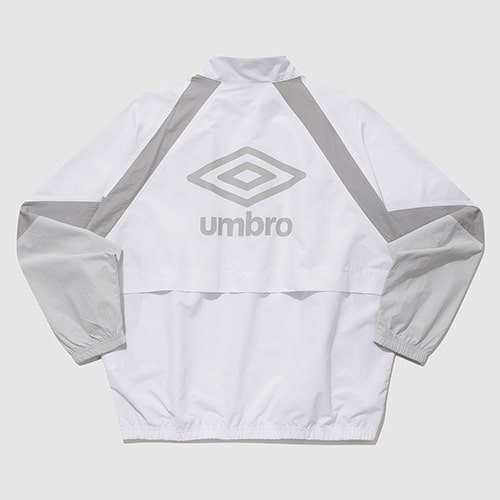 COLOR BLOCK STAND-NECK JACKET