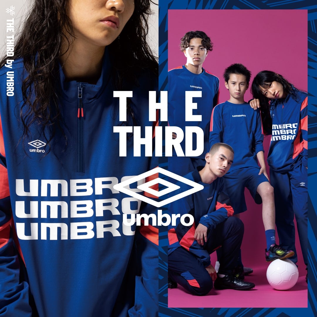 アンブロumbro jaket  アンブロ THE THIRD by UMBRO